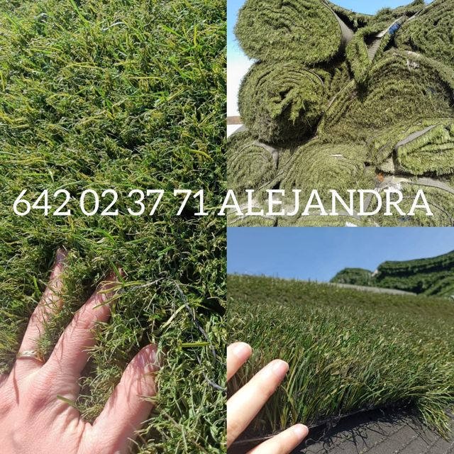 Cesped artificial - 2 rollos