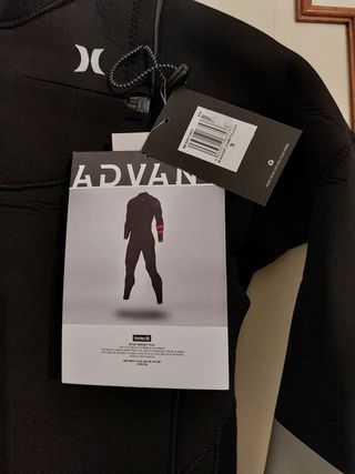 Muta HURLEY ADVANT 4/3 black  taglia S