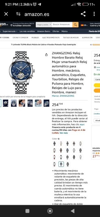 ⏱️ Luce Exclusivo con Este Reloj Automático 🎩