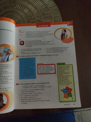 Libro 1 Bachillerato Francés Lycee 1