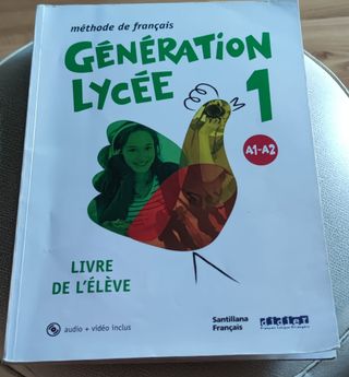 Libro Francés 1°Bachillerato