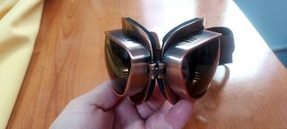 Gafas moto estilo retro vintage.