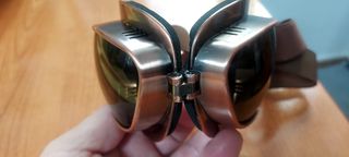 Gafas moto estilo retro vintage.