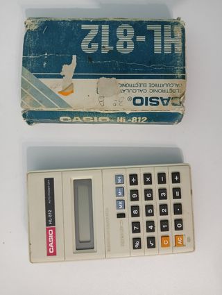 Calculadora Casio antigua 