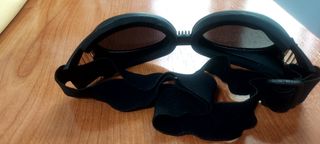 Gafas moto estilo retro vintage.