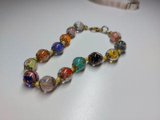 Pulsera de cristal de Murano