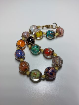Pulsera de cristal de Murano