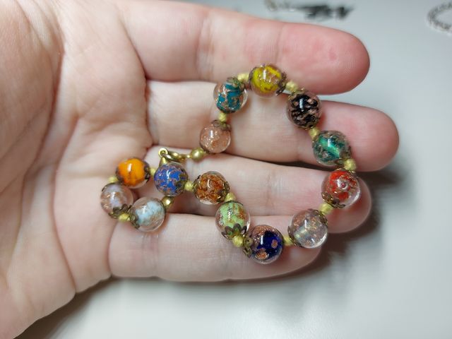 Pulsera de cristal de Murano