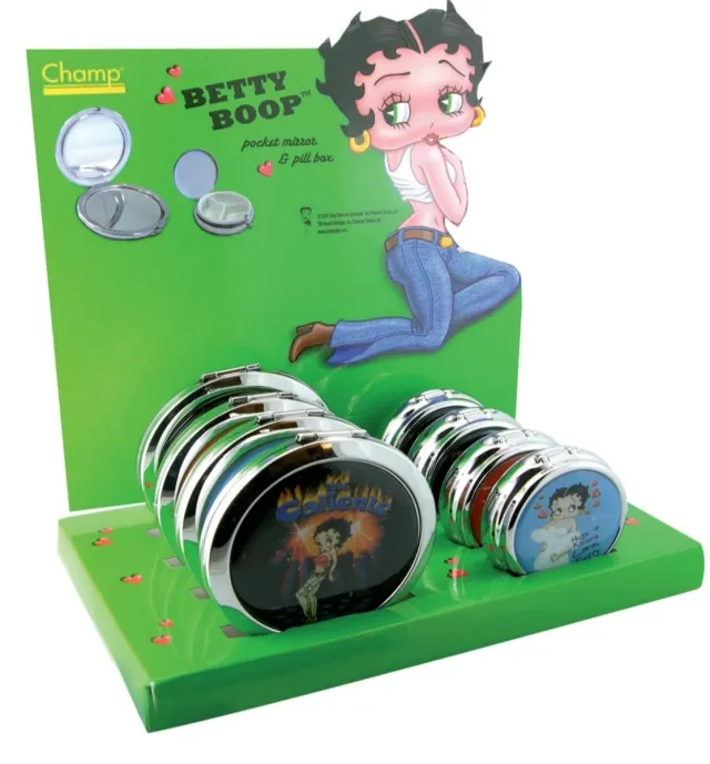 ESPEJITO Y PASTILLERO BETTY BOOP