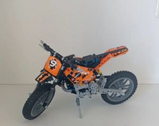 LEGO Techinc 42007 Moto Cross Bike Cross COMPLETO