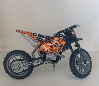 LEGO Techinc 42007 Moto Cross Bike Cross COMPLETO