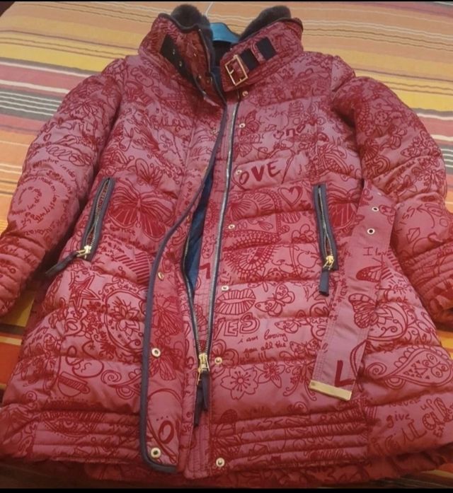 Giaccone in pelliccia sintetica Desigual