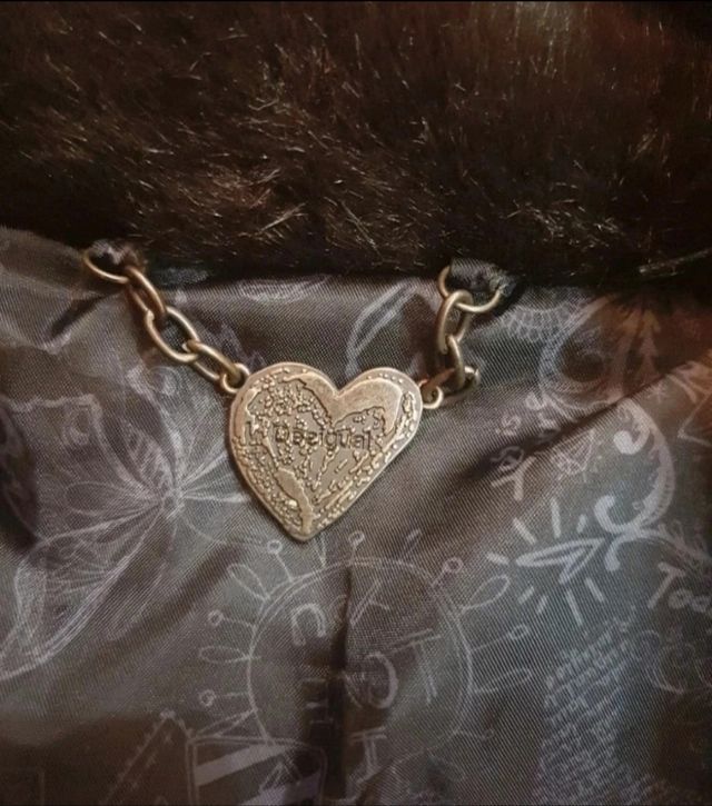 Giaccone in pelliccia sintetica Desigual