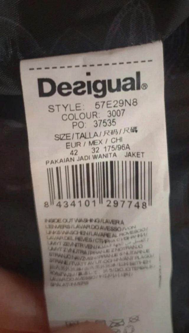 Giaccone in pelliccia sintetica Desigual