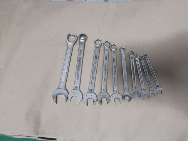 Lote 10 laves combinadas...6-15mm