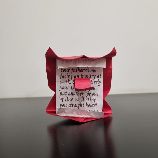 Strillettera Harry Potter chillón howler beuglante