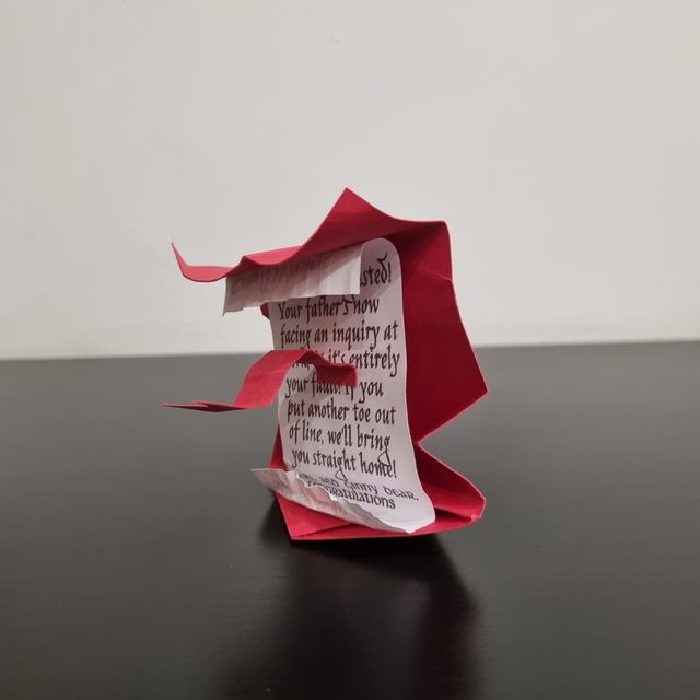 Strillettera Harry Potter chillón howler beuglante