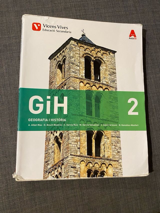 Libro Geografia Història 2 ESO Vicens Vives