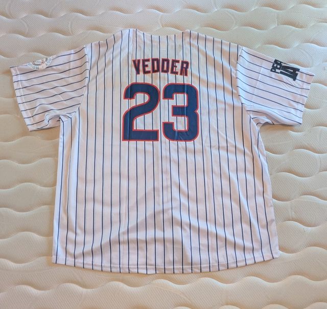 Camiseta Pearl Jam Eddie Vedder Chicago Cubs XXL