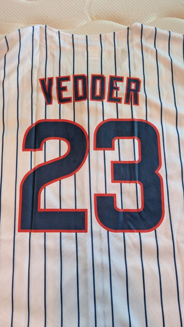 Camiseta Pearl Jam Eddie Vedder Chicago Cubs XXL