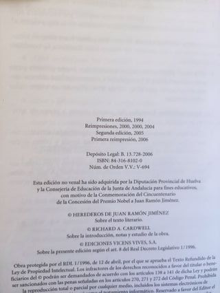 JUAN RAMON JIMENEZ, POESIA ESCOGIDA