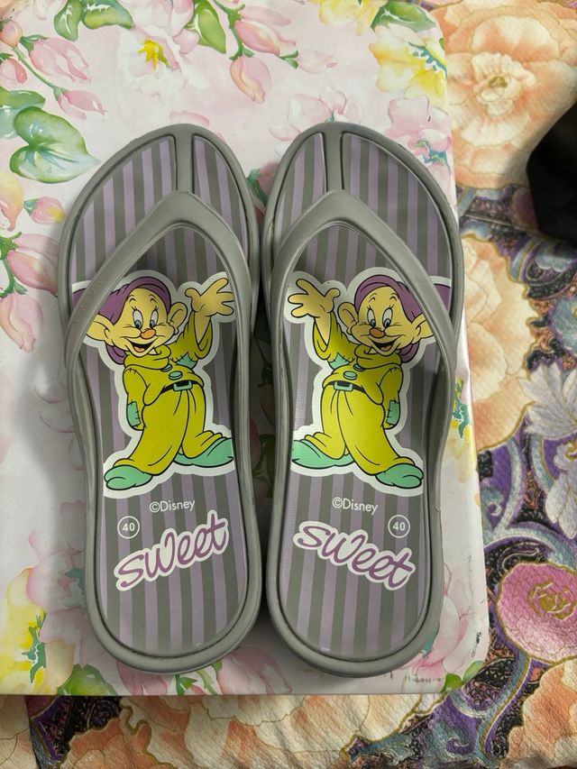 Infradito con stampa 