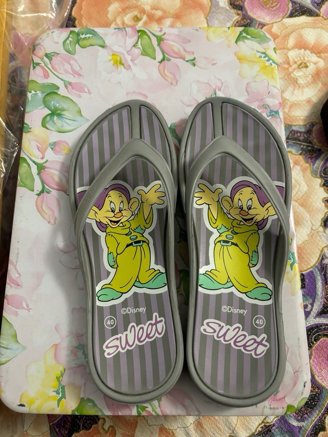 Infradito con stampa 