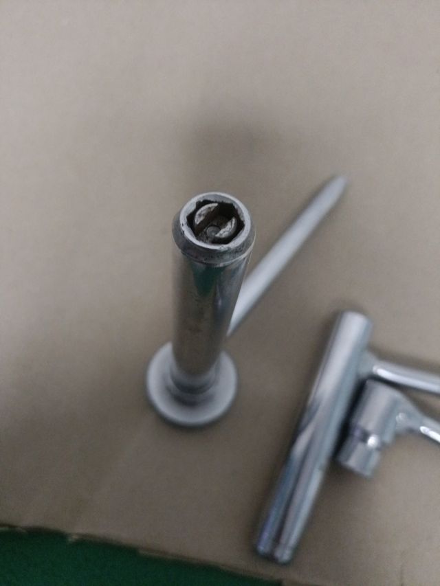 3 Llaves de reglaje de taqués CROMADAS