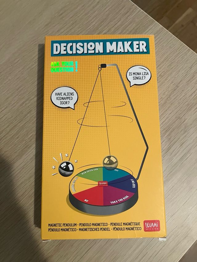 Pendulo magnetico - decision maker