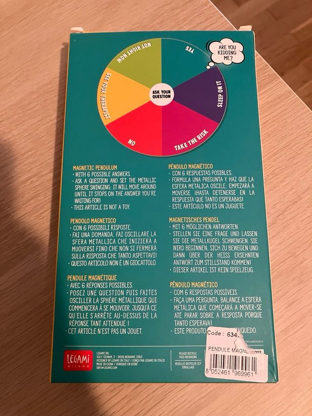 Pendulo magnetico - decision maker