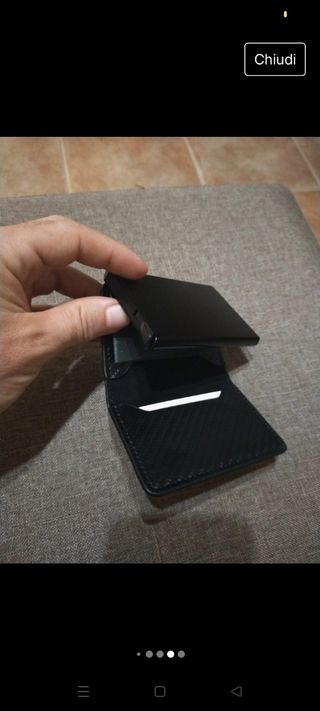 Portafogli porta carte di credito 