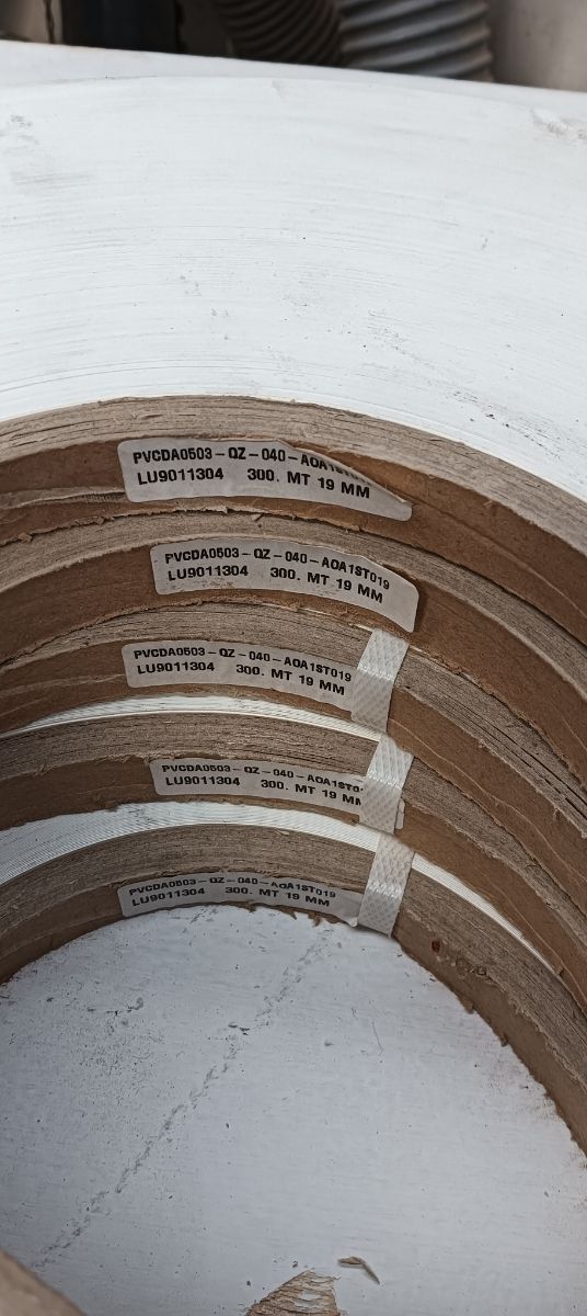 Canto PVC blanco 1'5 mm