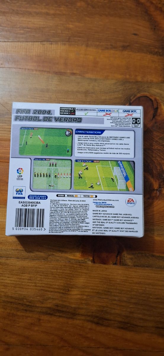 Fifa 2004 Gameboy Advance