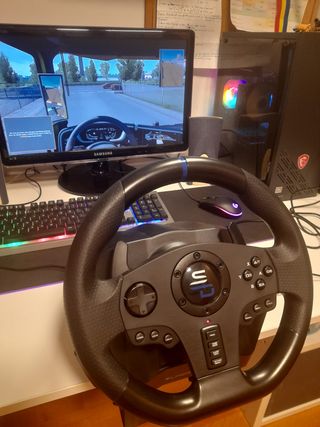 Volante Superdrive PC; PS4/3;Xbox One, X/S; Switch