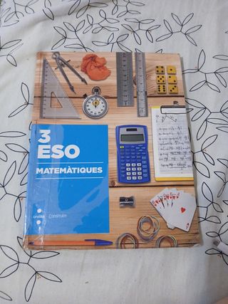 Llibre matematiques 3eso