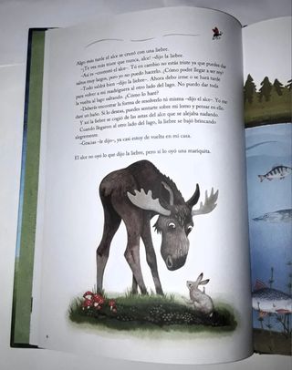 Cuento ilustrado "El Rey Alce"