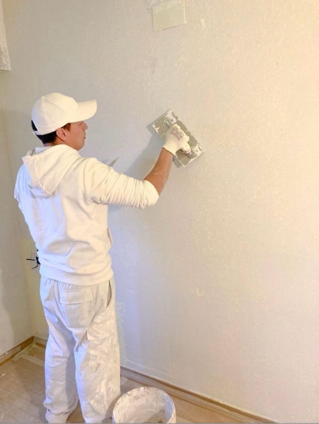 Quitamos gotele / Enlucido de paredes