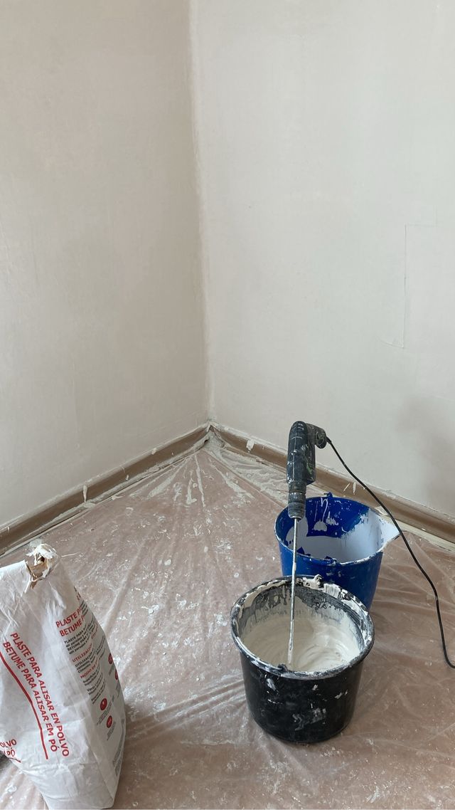 Quitamos gotele / Enlucido de paredes