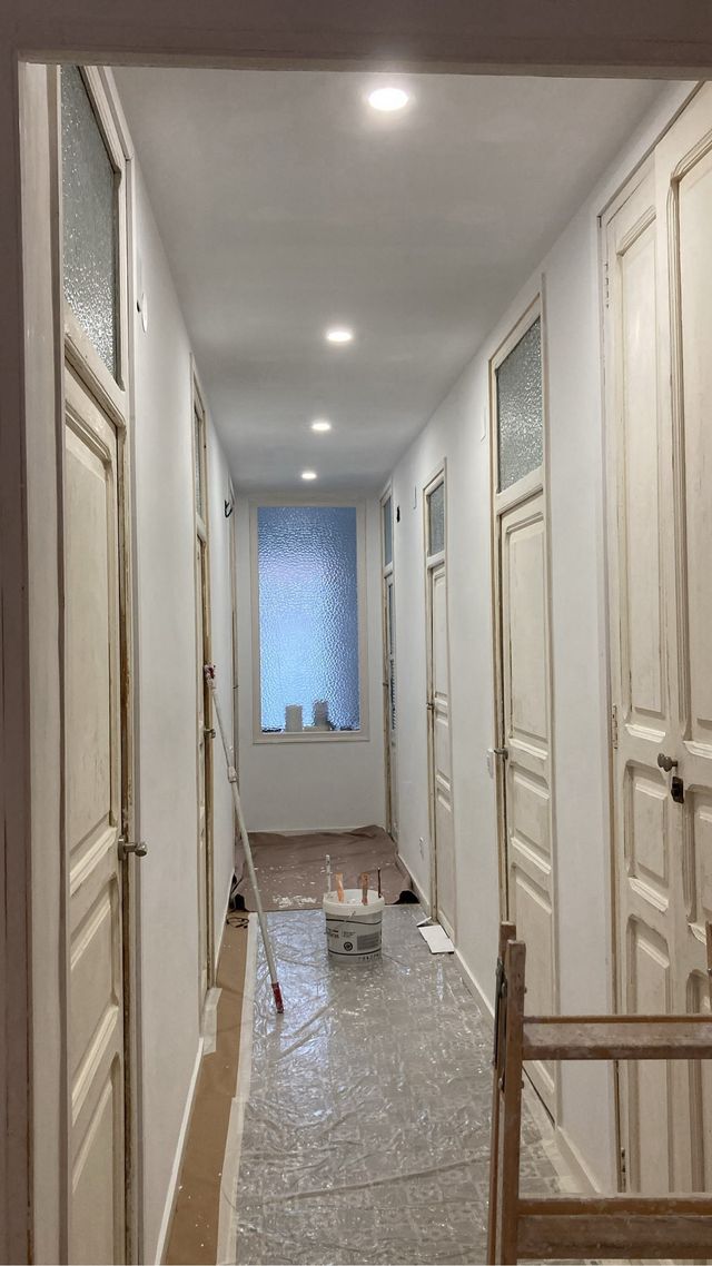 Quitamos gotele / Enlucido de paredes