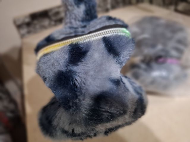 Neceser leopardo gris