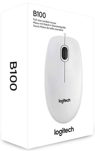 Ratón con Cable Logitech B100 Ratón