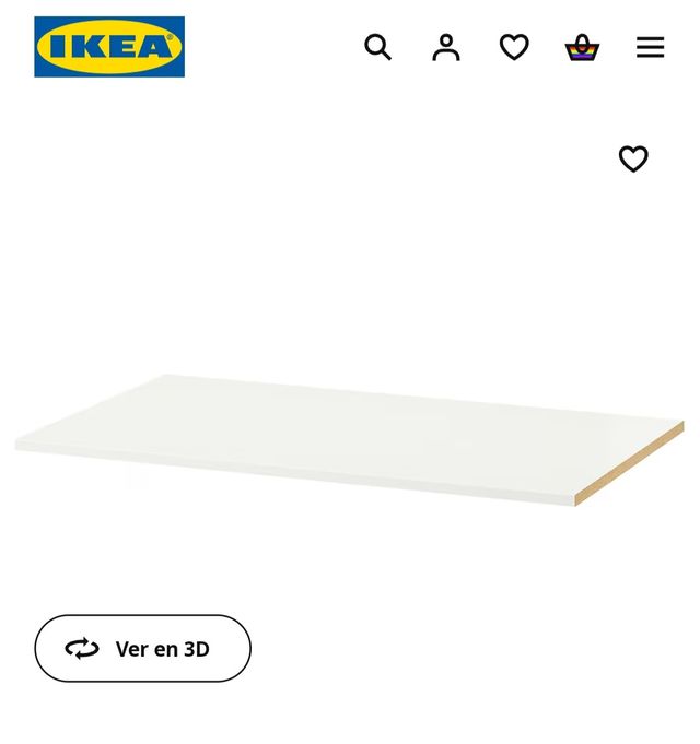 Balda o estante komplement 100x58