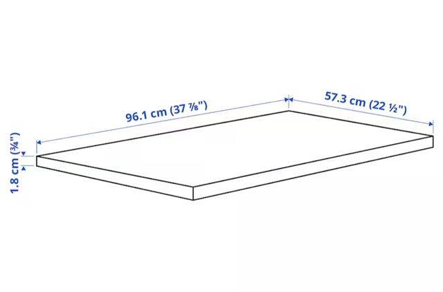 Balda o estante komplement 100x58