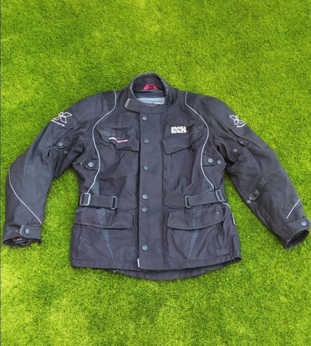 Chaqueta Moto IXS Negra, talla L