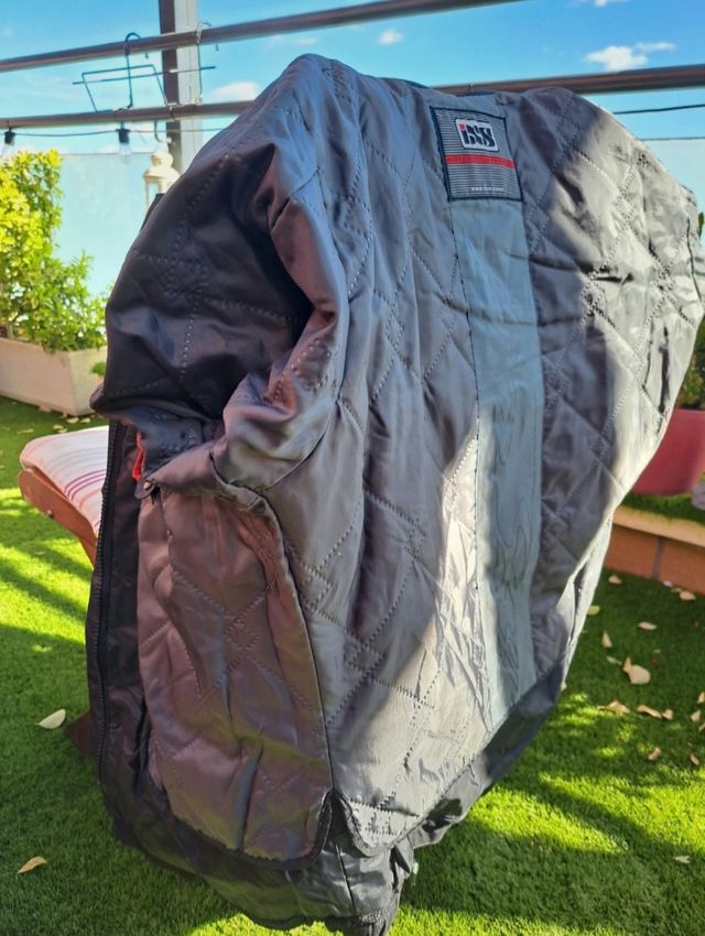 Chaqueta Moto IXS Negra, talla L