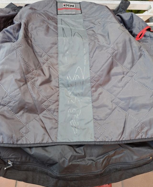 Chaqueta Moto IXS Negra, talla L