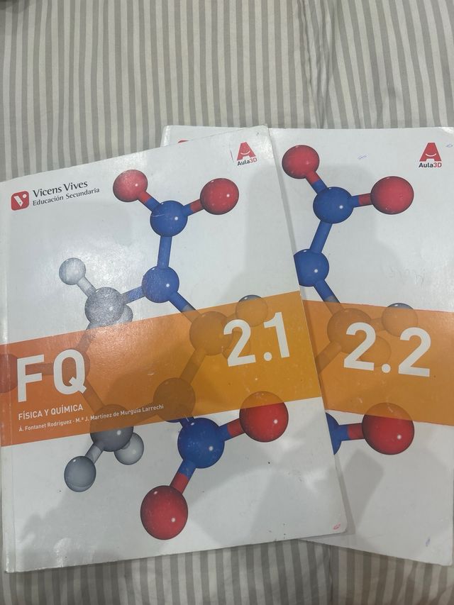Pack libros fisica y quimica 2eso vicens vives