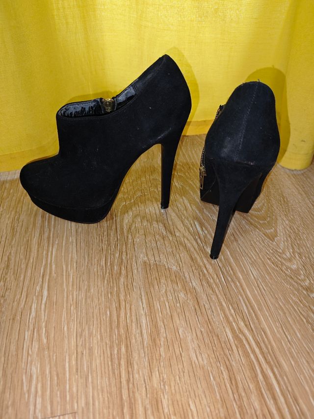 Botas tacón negras