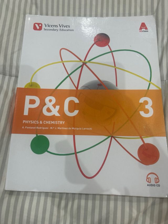 Libro Physics and Chemistry 3eso vicens vives