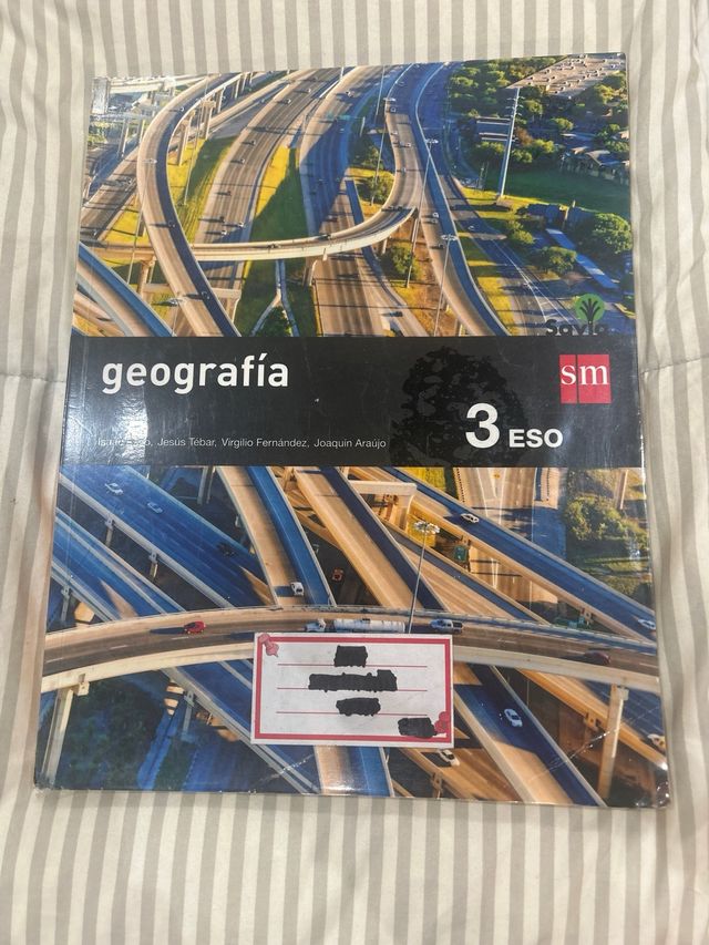 Libro geografía 3eso sm